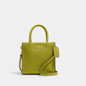 NWT COACH Mini Cally Crossbody in Chartreuse